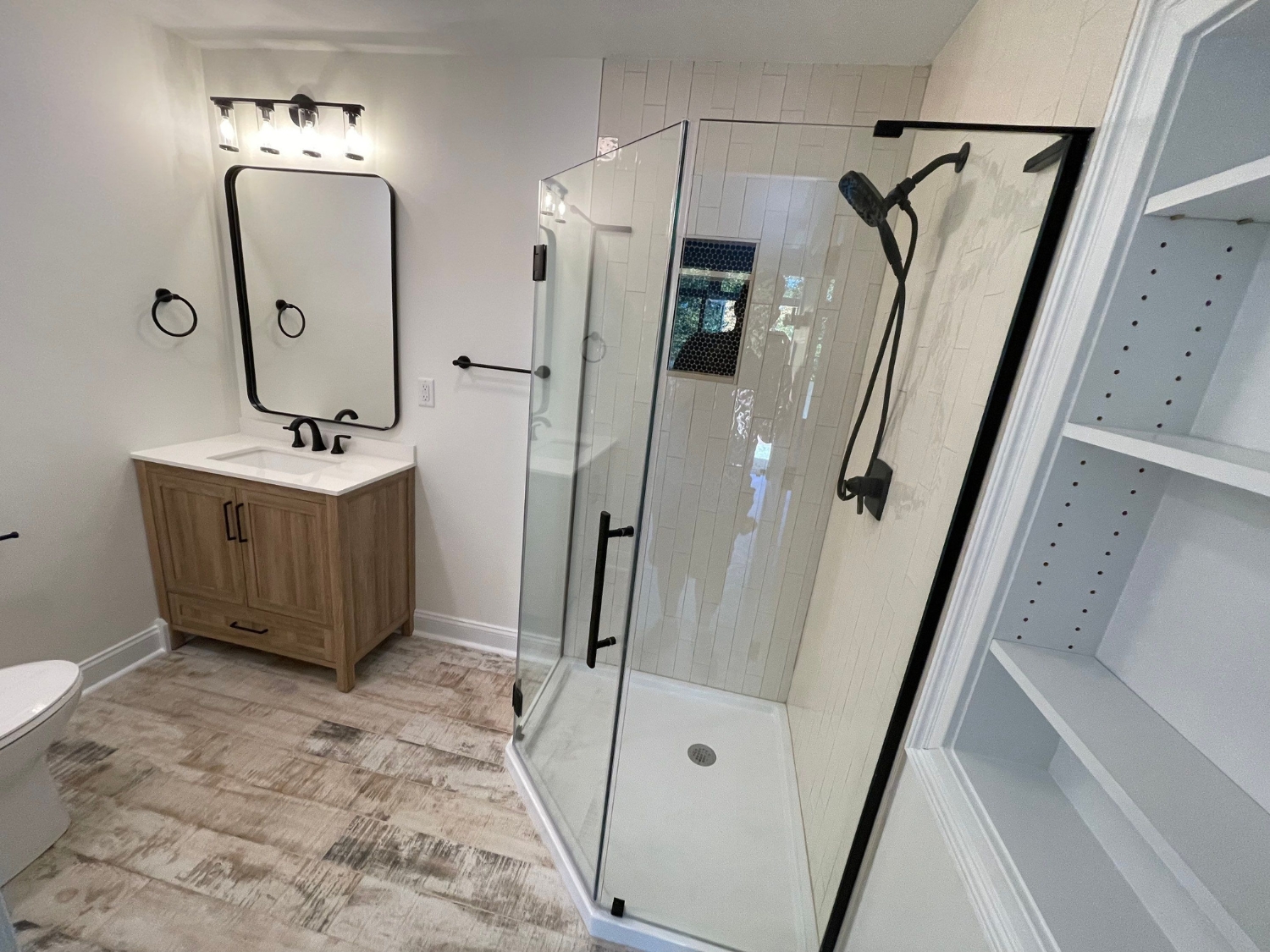 Inside view of Bathroom Addition in Sunroom Columbus GA